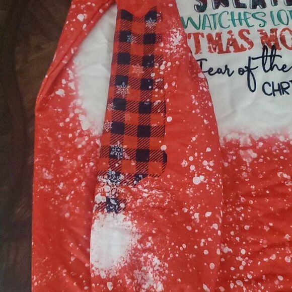 NWOT CHIC ME CHRISTMAS SWEATSHIRT - Picture 4 of 5